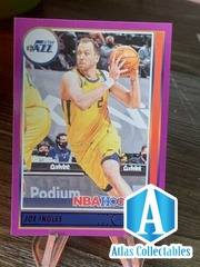 2021-22 NBA Hoops Base Purple #189 Joe Ingles - Utah Jazz